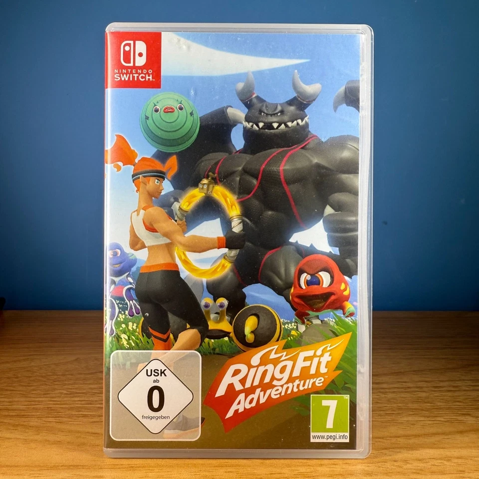Ring fit Adventure Nintendo Switch Completo Con Scatola Gioco Per Esercitarsi, foto 1 di 5