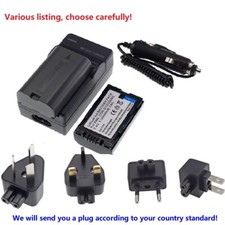 battery or Charger for PANASONIC CGR-D08R DVX-100 DVX100 CGR-D08R D08S NV-DS65