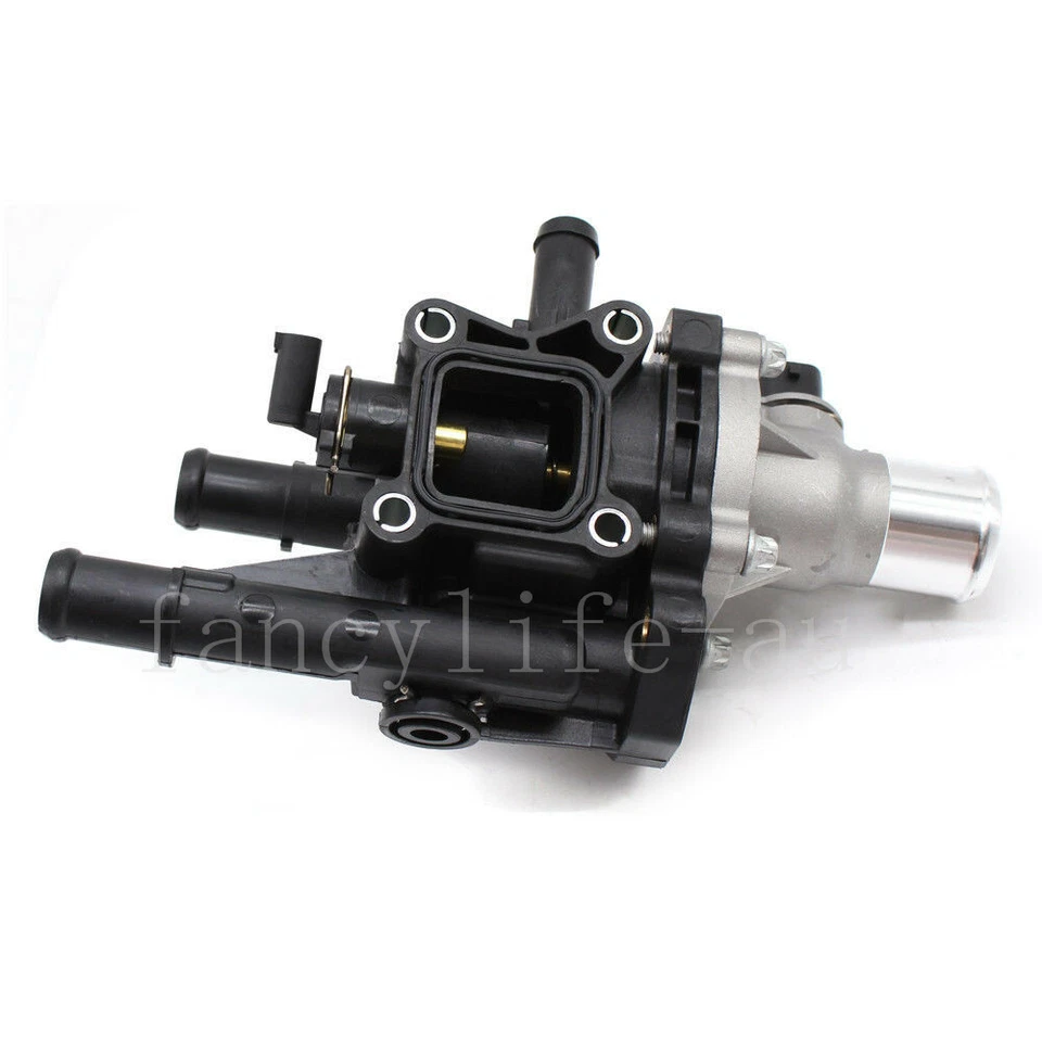 Coolant Thermostat & Housing 25189437 For Chevy Aveo 2009-2011 Pontiac G3 1.6L - Image 3 of 4