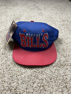 VINTAGE Buffalo Bills Hat Cap Blue Red 