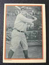 Lou Gehrig 1985 Topps Circle K #14   New York Yankees