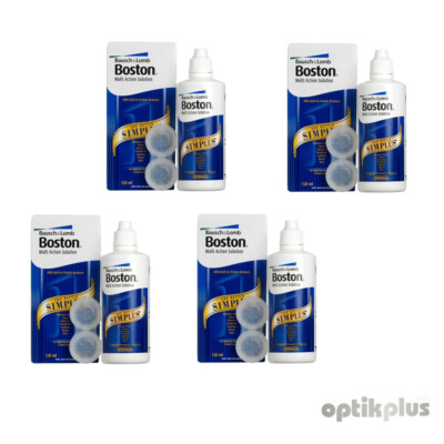 Bausch & Lomb Boston Simplus Multi Action-Lösung für RGP-Linsen, 4x120ml [2495]
