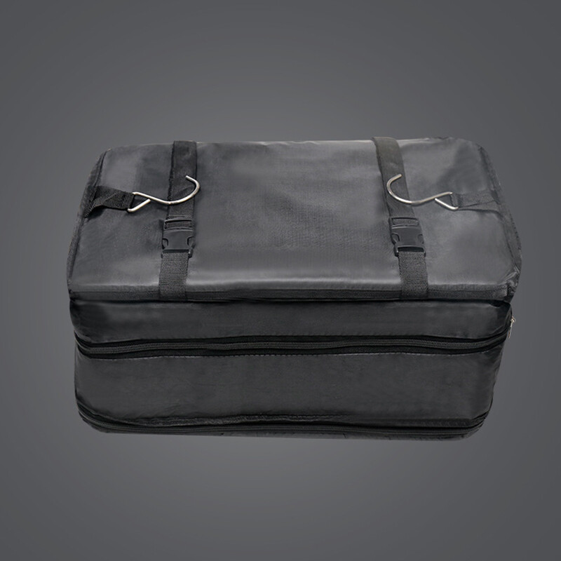 3 Tiers Travel Hanging Luggage Organizer Portable Clothes Storage Bag