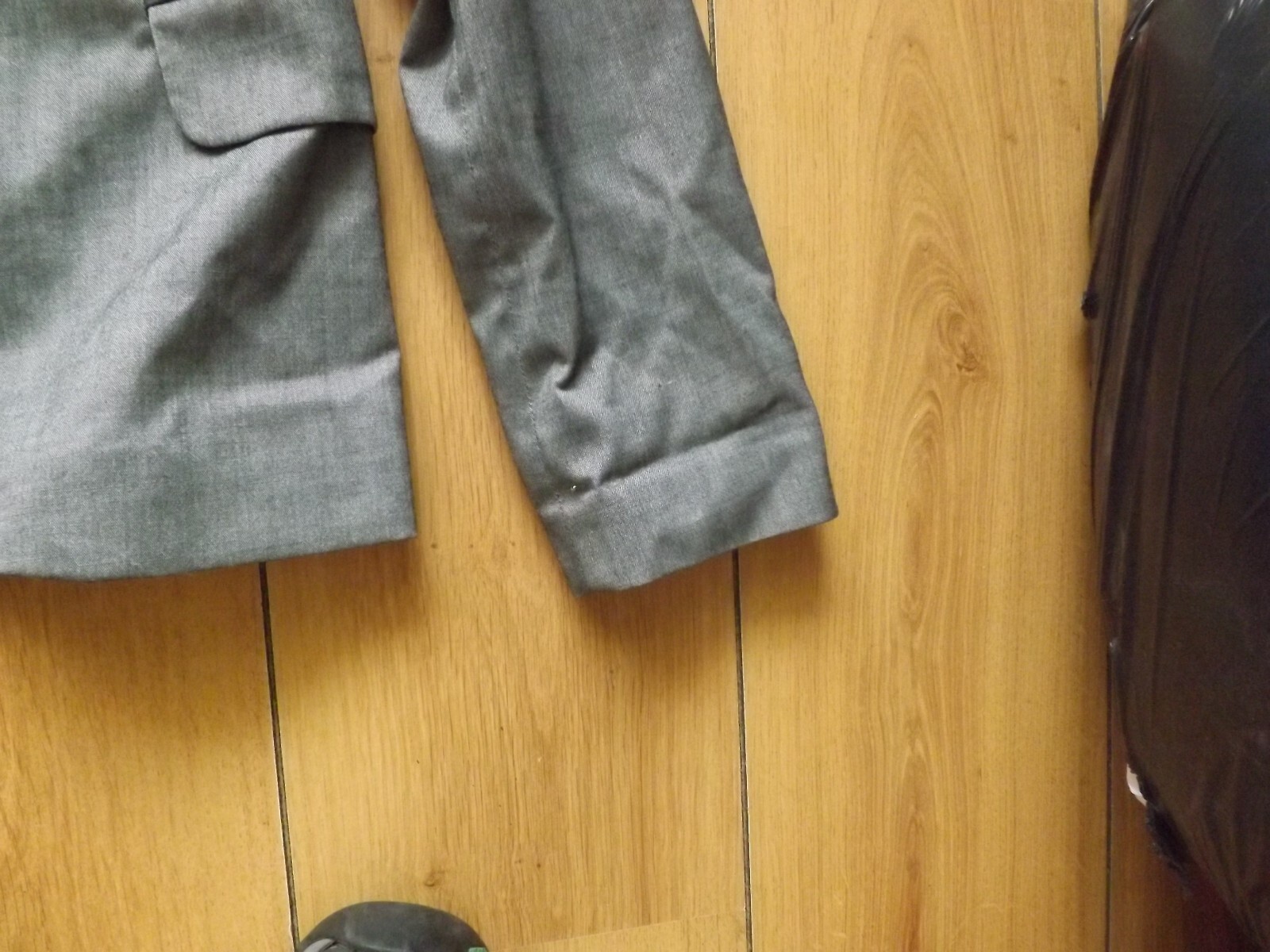 Girl's/Ladies Dorothy Perkins Grey Button Up Blazer/Jacket Size 6 image 2