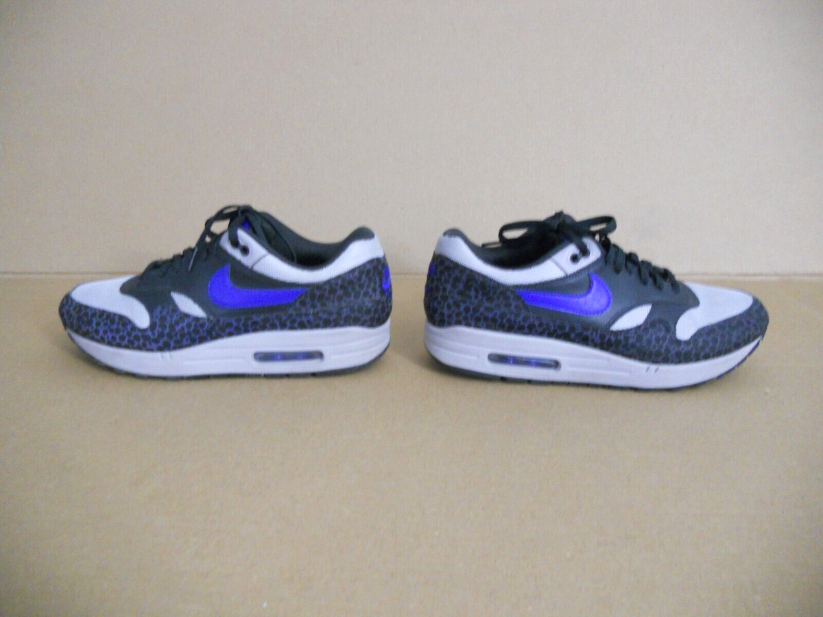?‎ Nike Air Max 1 SE Reflective Safari | Off Noir Blue Grey | Size 10 Nike Air Max 1 Safari Reflective Black - BQ6521-001 main image 4