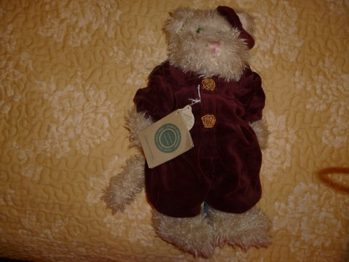 Boyds Bears 13" Lindsey P. Pusseytoes Sammlerstück Vintage EUC - Bild 1 von 10