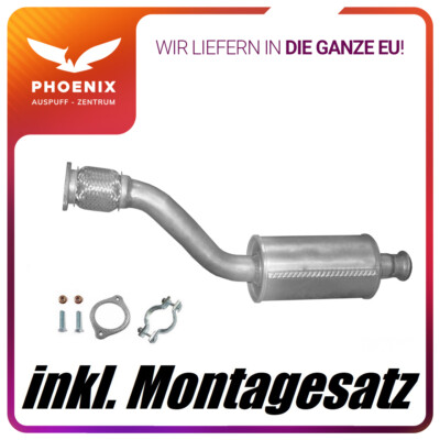 für Nissan Primastar 1.9 dCi (02-06) Vorschalldämpfer Auspuff Mit E-Prüfzeichen