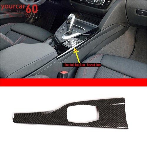 For BMW 3 Series 2013-2019 Center Control Decorative Panel Carbon Fiber Style - Picture 2 of 8