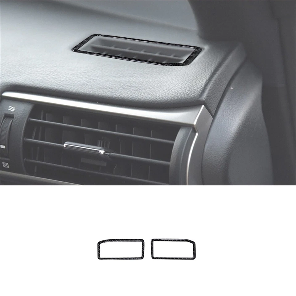 Carbon Fiber Interior Full Set Cover Trim Kit For Lexus RC300 350 200T 2015-2020 Foto 4 de 4