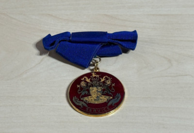Unbekannte alte Dienstmedaille Gemeinsam machen wir Fortschritte Craigavon? Originalkarton