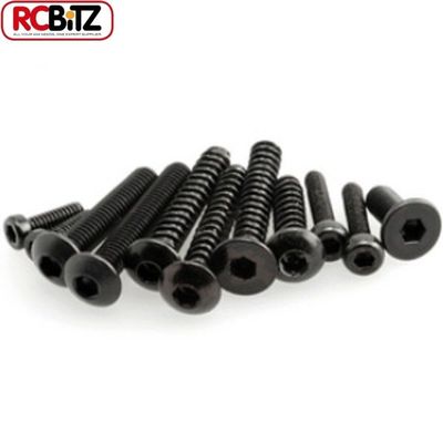 Axial Sechskant Gewindebohrer Flachkopf M3 x 10 mm SCHWARZ 10 AXA465 Getriebehalter