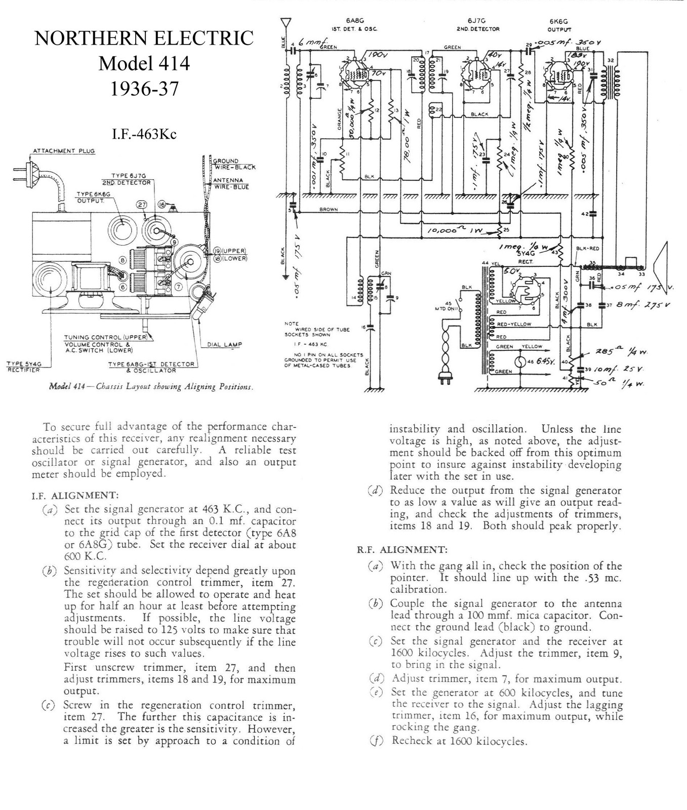 Ultimate Northern Electric Vintage Audio Radio Service Repair manuals