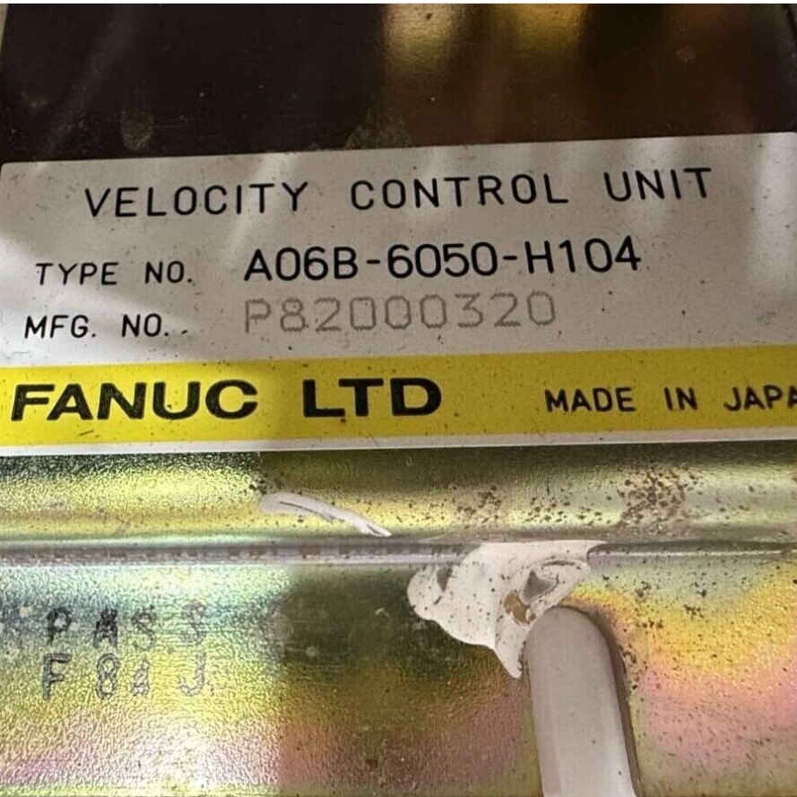 A06B-6050-H104 FANUC speed control unit | eBay