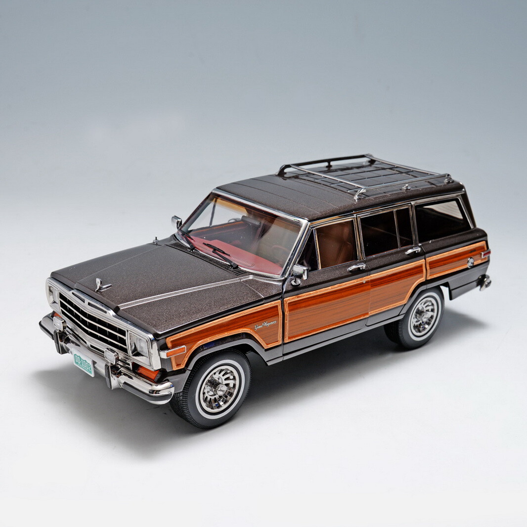 DD Model 1/18 Scale Jeep Guand Wagoneer Brown Diecast Car Model