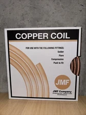 JMF Company 6363806759806 Type Utility Coiled Copper Tubing 3/8" OD  10ft