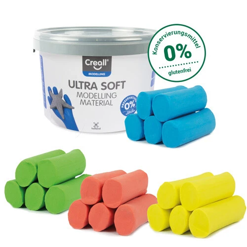 Knete creall ultra soft modelling material 1100 g, freie Farbwahl
