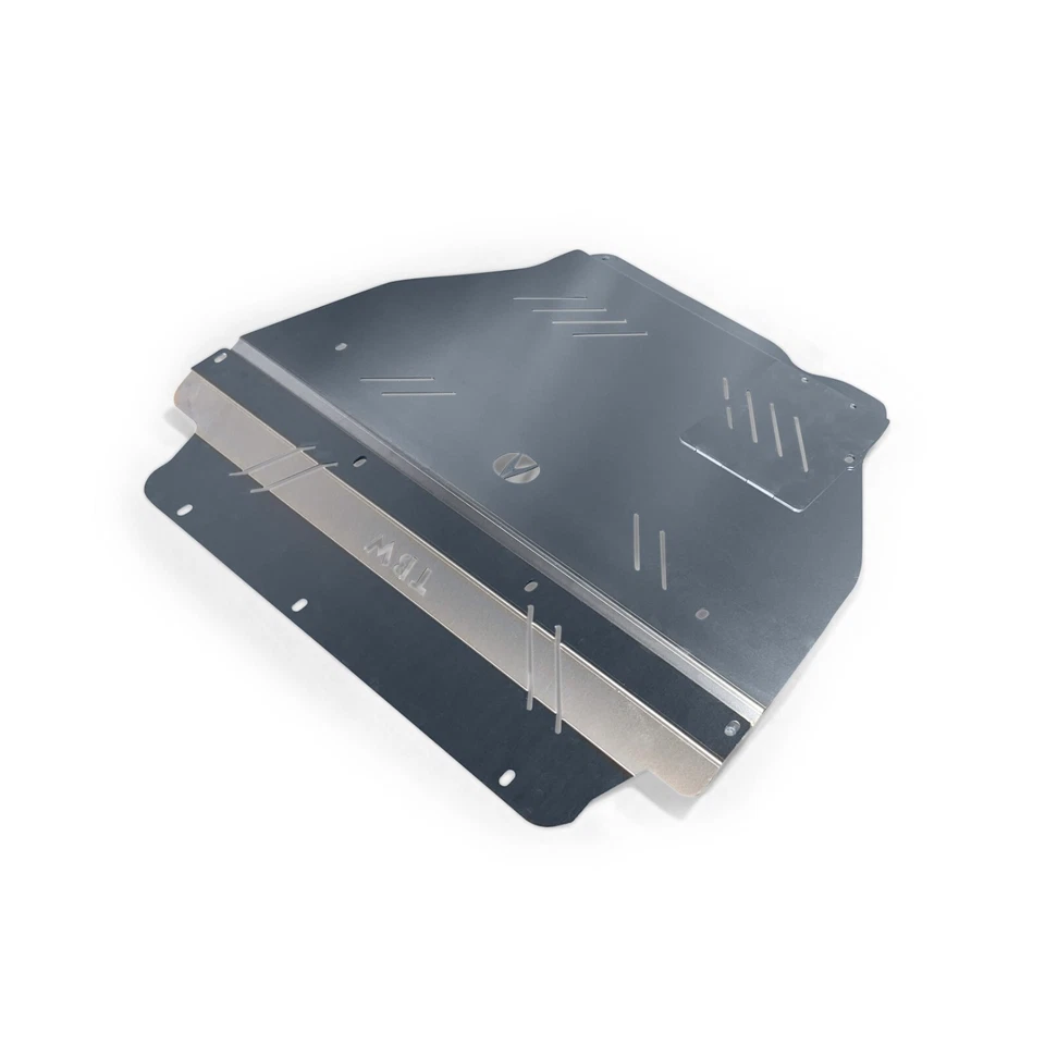 Protector bajo bandeja de motor de aluminio TBW para placa de deslizamiento Acura TSX de primera generación 04-08 CL9 Foto 2 de 4