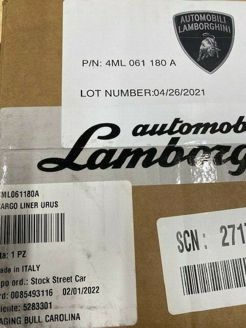 4ML061180A CARGO LINER LAMBORGHINI URUS NEW OEM