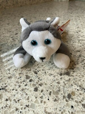 TY Beanie Baby Rare Retired 1996 Nanook Dog