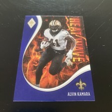 2021 PHOENIX FOOTBALL BLUE HEAT WAVE #12 ALVIN KAMARA!  25/35!!  EX-NRMT!