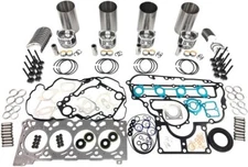 New Kubota V2607 Engine Rebuild Overhaul Kit With Bearings Full Gasket Kit