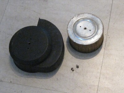 KAWASAKI S2/S1/S3/KH250 AIR CLEANER LID WITH FILTER AND SECURING SCREWS