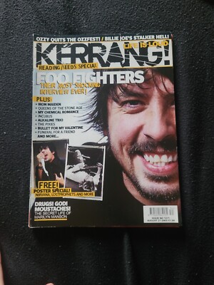 Kerrang 1071 Aug 27 2005 Foo Fighters Nirvana Incubus Iron Maiden Green Day MCR