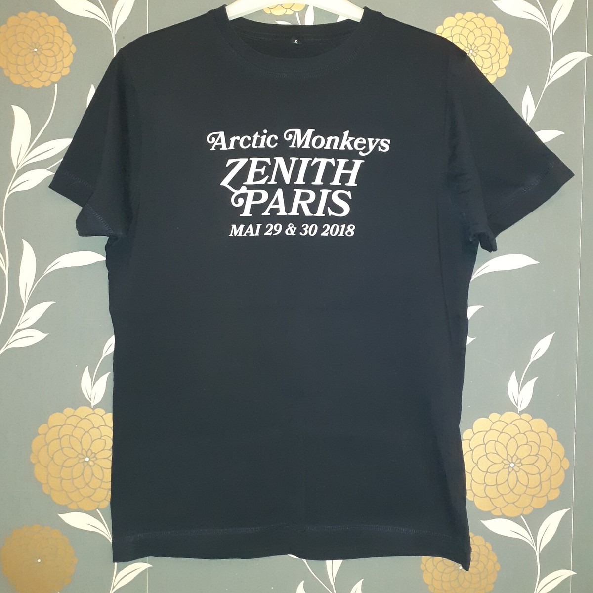 ARCTIC MONKEYS 'ZENITH PARIS' MAY 2018 TOUR T-SHIRT SMALL 39inch