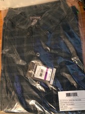 2XL Men's Van Heusen Dress Shirt Big Tall Blue Seabed No-Iron Classic Fit New
