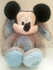 Disney Store Plush Mickey Mouse Easter Bunny Stuffed Animal Exclusive 16"