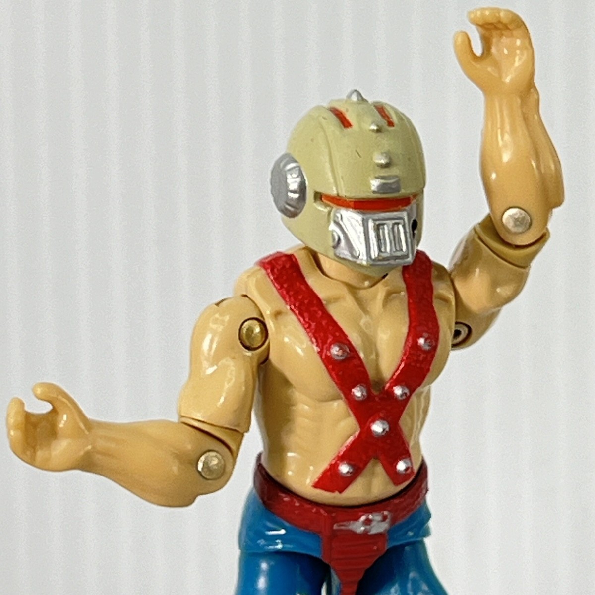 Gi Joe BIG BOA V1 Hong Kong 1987 incomplet loose + socle TBE