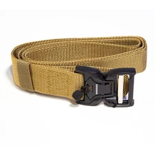 Tactical Belt, Military Nylon Hiking Heavy Duty Work Belt, Quick Release, Medium
