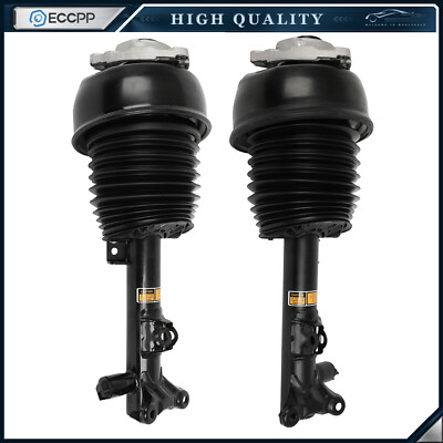 Front Pair Air Suspension Strut ADS For Mercedes W212 W218 E350