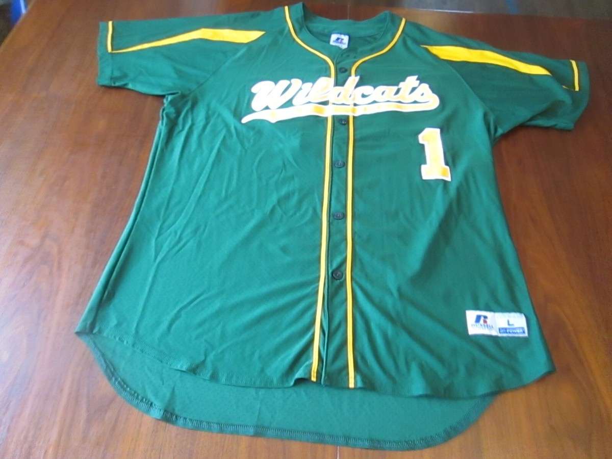 Russell Athletic WILDCATS #1 Baseball Jersey Size Large