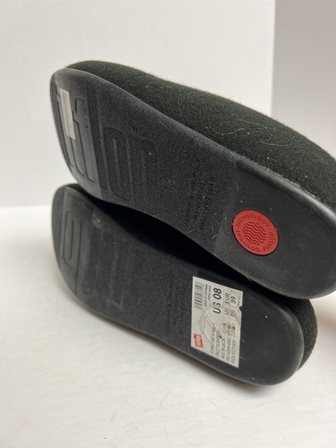 Fitflop Womens Chrissie Felt Slipper Black 8 M - Picture 5 of 6
