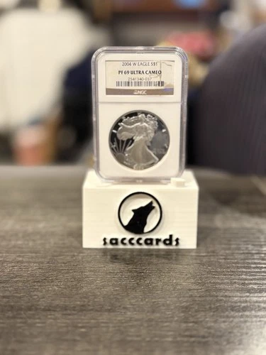 2004 W Proof American Silver Eagle $1 NGC PF69 Ultra Cameo 🦅