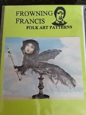 Frowning Francis Cloth Folk Art Doll Pattern "Banshee" 