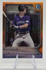 2025 Bowman Chrome National Refractor Charlie...