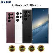 New Sealed Samsung Galaxy S22 Ultra 5G Unlocked, 512GB/256GB/128GB, 2YR-Warranty