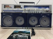 Sharp GF-1000 The Searcher-W Double Cassette Boombox from japan