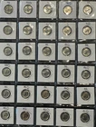 Complete Set of Choice/Gem BU Roosevelt Dimes 1981-1995 30 coins!!