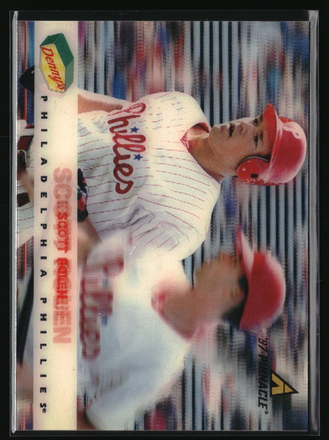 1997 Pinnacle Denny's Holograms #28 Scott Rolen