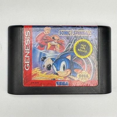 Sonic Spinball (Sega Genesis, 1993) Cartridge Only