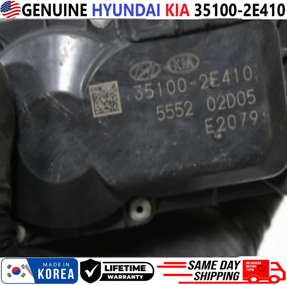 Carrocería de acelerador original OEM Hyundai para Kia Soul 2020-2025 2,0 L I4, 35100-2E410 Foto 2 de 3