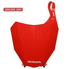 Máscara de plástico para faros con placa de número frontal genuina OEM 2026 Honda CRF300F