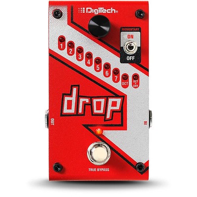 DigiTech The Drop Polyphonic Drop Tune Pitch-Shifter Guitar Effects Pedal