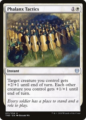 Phalanx Tactics THB 31 MTG Theros Beyond Death Uncommon Normal EN NM