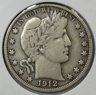 1912 50c Barber Half Dollar ** HH38857