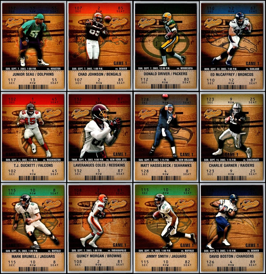 Lote de tarjetas Fleer Authentix (68) - EXCLUSIVAS - ¡ESTÉ ENTRE LOS PRIMEROS EN POSEERLAS! Foto 3 de 4