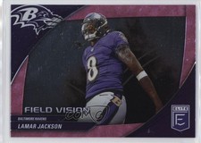 2024 Panini Donruss Elite Field Vision Pink Lamar Jackson #2